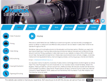 Tablet Screenshot of leedsmediaservices.co.uk